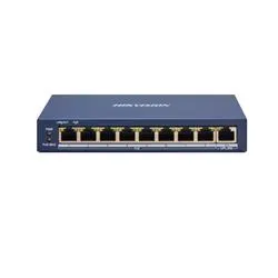 Switch PoE adm via web, 8 puertos 10/100 + 1  uplink"