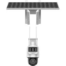 Cámara PT solar 4MP con conexión 4G, detección PIR+radar, audio bidireccional, estrobo y carcasa IP66.
