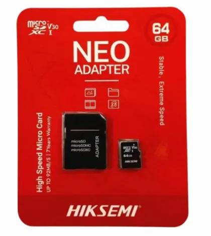 MICRO SD HIKSEMI 32GB CLASE 10