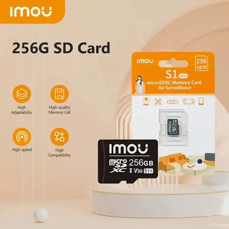 Tarjeta Micro SD IMOU 256 GB
